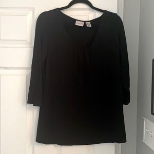 Size 2 Black Chicos Top